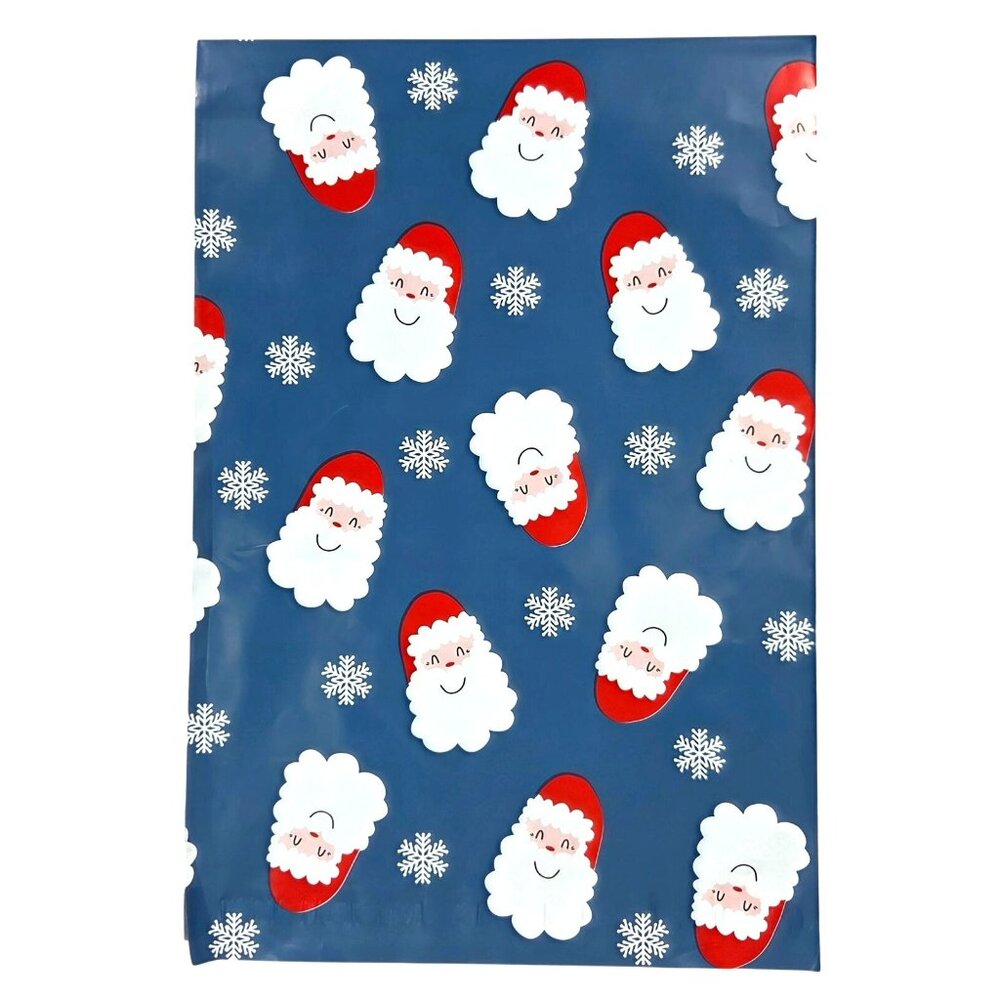 Festive Poly Mailer Bundle 55 Pieces 3 Sizes 9 Designs Including Holidays - Picture 4 of 16